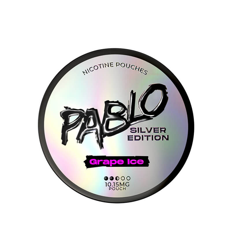 Pablo Silver Nicotine Pouches - Grape Ice - 10mg