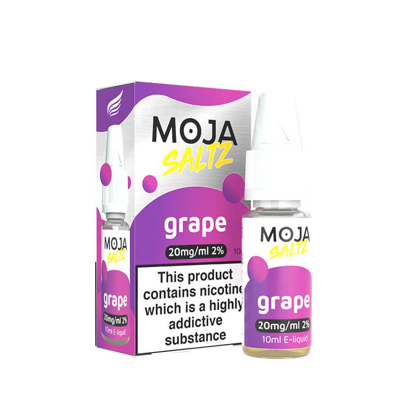 MOJA Saltz Grape 10ml Nic Salts E-Liquid