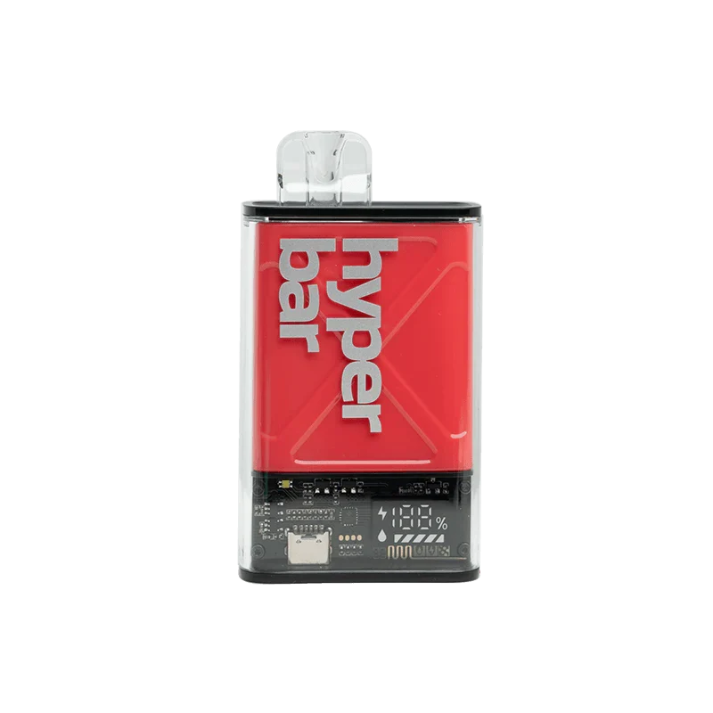 Hyper Bar Ultra 12000 Puffs | 50mg Nic Disposable | Type C Rechargeable | Smart Display