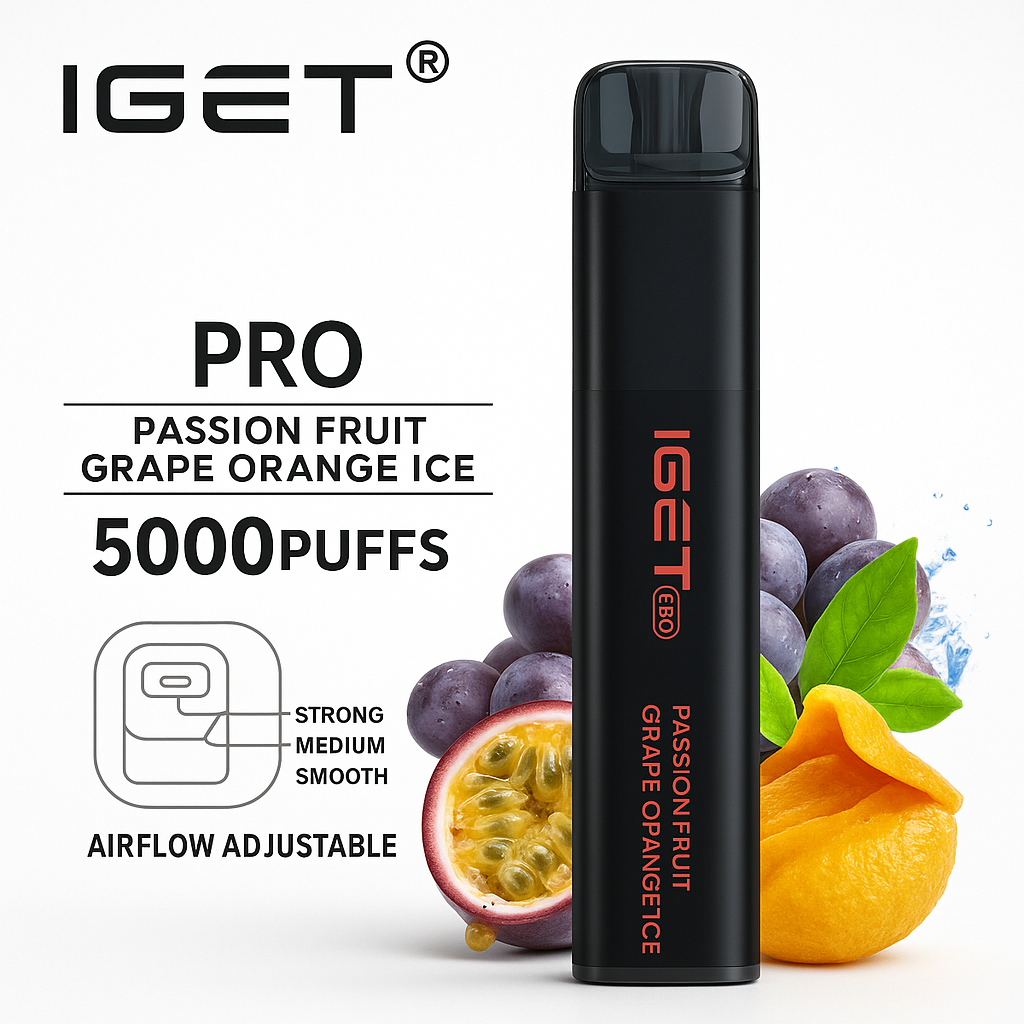 IGET Pro 5000 Puffs | 50mg Nic Disposable