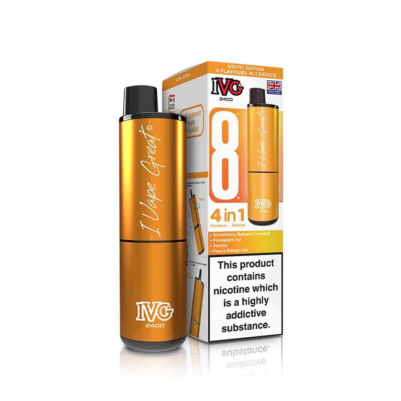 IVG 2400 4-in-1 Prefilled Pod Vape Kit