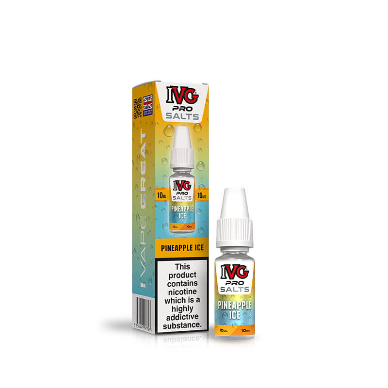 IVG Pro Salts Pineapple Ice 10ml E-Liquid