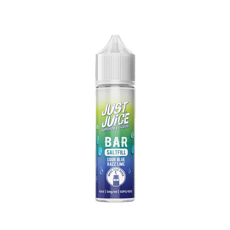 Just Juice  Bar Saltfill Sour Blue Razz Lime Shortfill 40ml E-Liquid