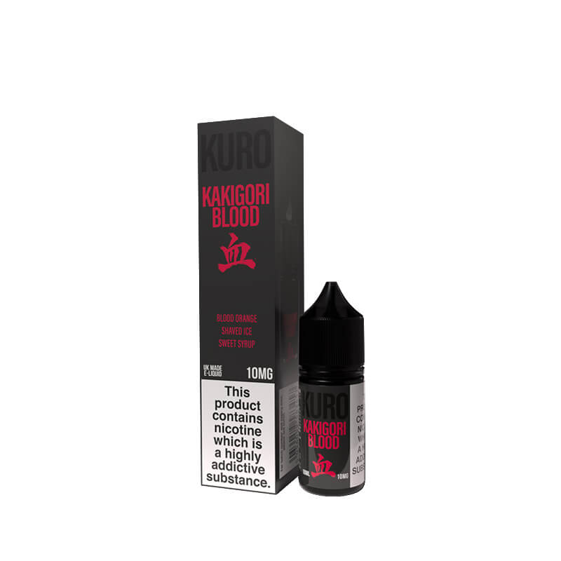 Kuro Kakigori Blood Nic Salts 10ml E-Liquid  By Riot
