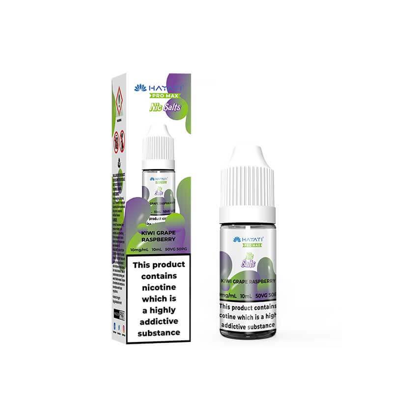 Hayati Pro Max Kiwi Grape Raspberry Nic Salt E-Liquid 10ml