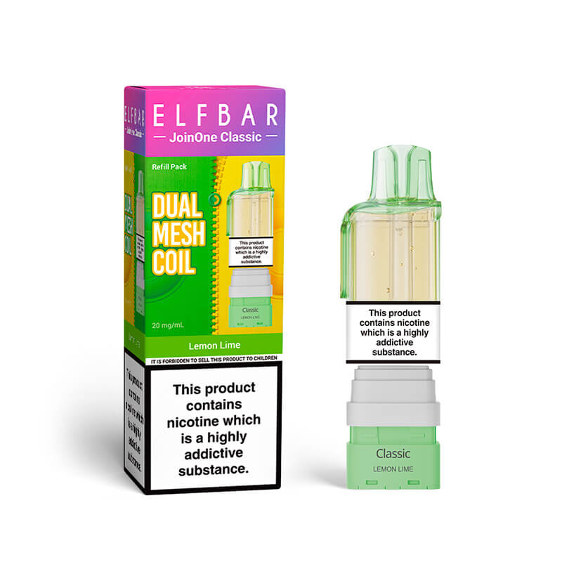 Elf Bar JoinOne Lemon Lime Prefilled Pod + Refill