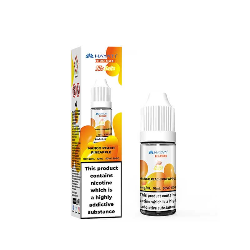 Hayati Pro Max Mango Peach Pineapple Nic Salt E-Liquid 10ml