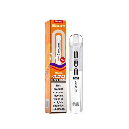 SKE Bar Mango Ice Prefilled Vape Pod