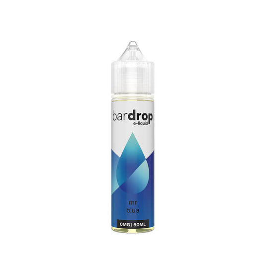 Bar Drop Mr Blue 50ml Shortfill E-Liquid