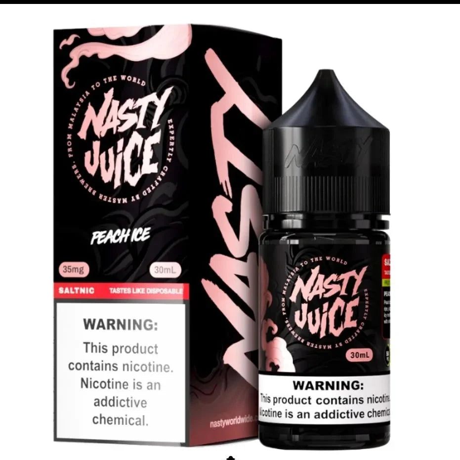 Nasty Peach Ice 30ml 35mg 50mg Nic Salt