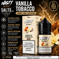Vanilla Tobacco - Nasty Burst | 30ML Nic Salt Juice | 35MG, 50MG | Vape Mash India