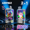 Airmez Fox 2 in 1 80000 Puffs Disposable Vape