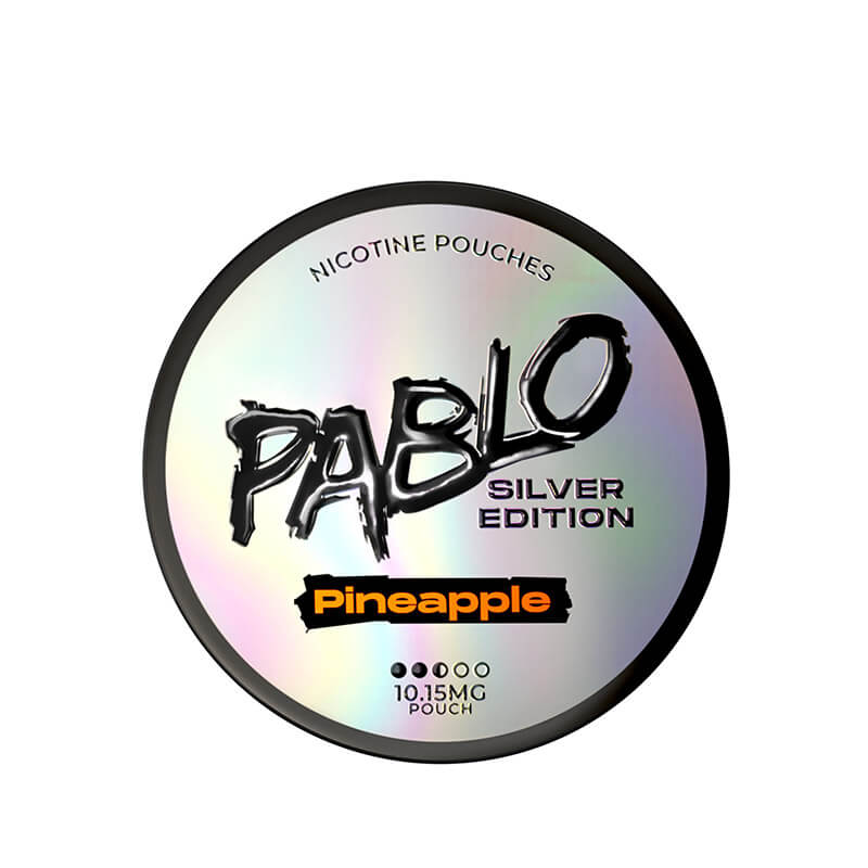 Pablo Silver Nicotine Pouches - Pineapple - 10mg