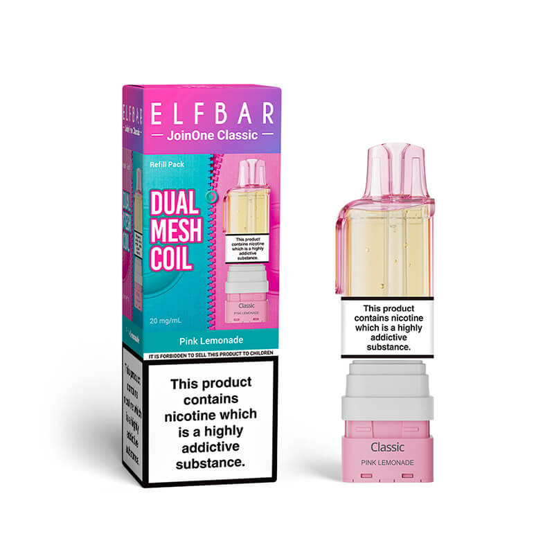 Elf Bar JoinOne Pink Lemonade Prefilled Pod + Refill
