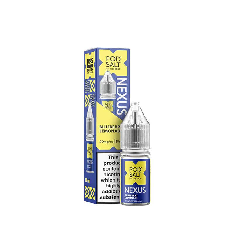 Pod Salt Nexus Blueberry Lemonade Nic Salt E-Liquid 10ml