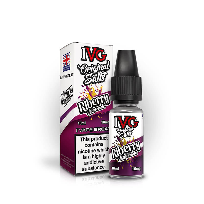 IVG Original Salts Riberry Lemonade 10ml E-Liquid