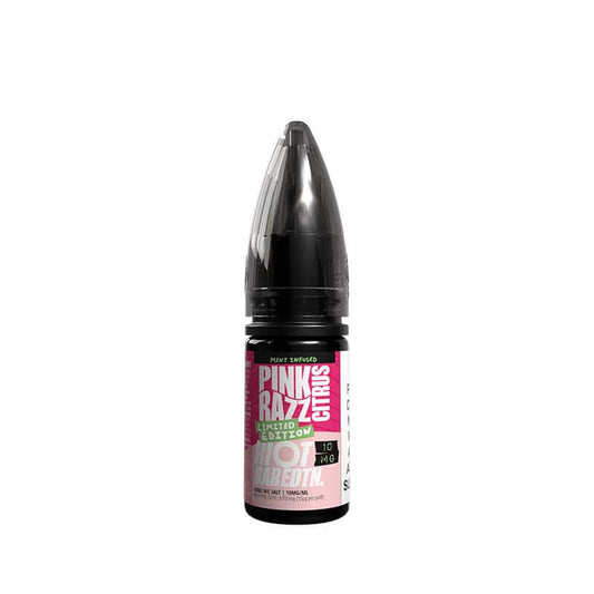 Riot Squad BAR EDTN Limited Edition Pink Razz Citrus 10ml Nic Salt E-Liquid