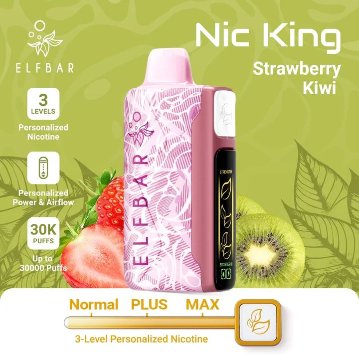 ELF Bar Nic King 30,000 Puffs - 3 Level Adjustable Nicotine