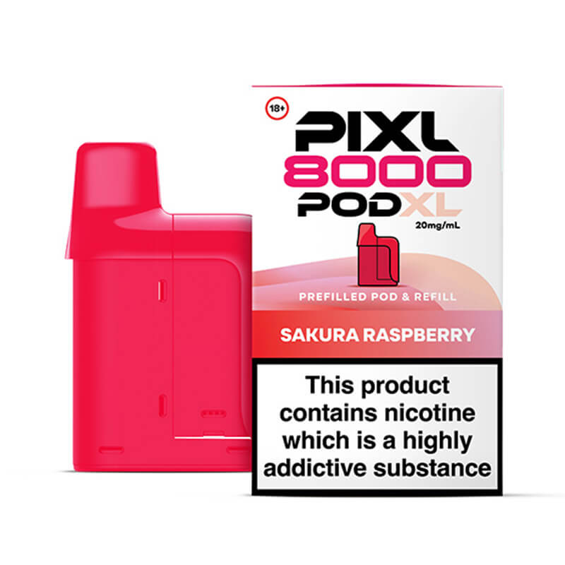 PIXL 8000 Sakura Raspberry Prefilled Pod + Refill