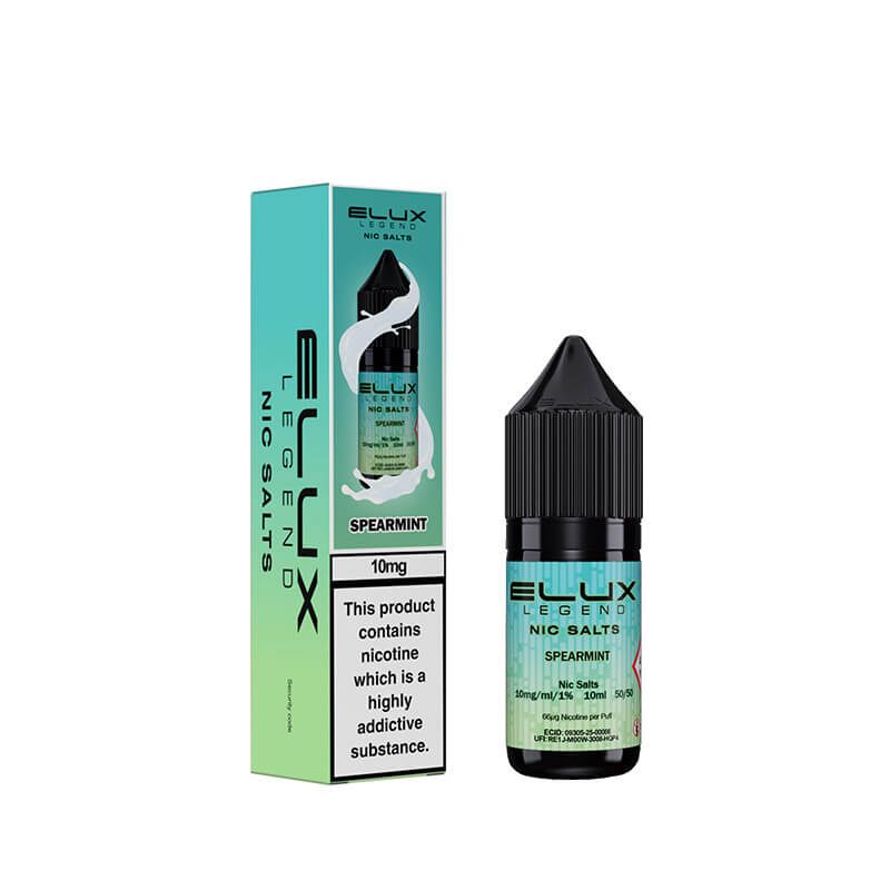Elux Legend Spearmint Nic Salt E-Liquid 10ml
