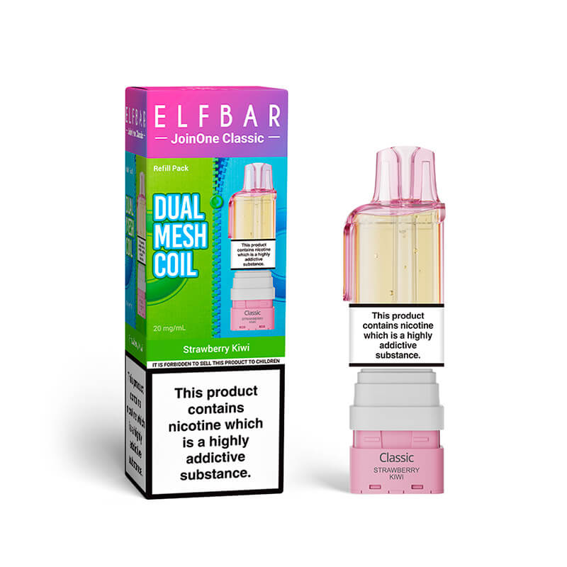 Elf Bar JoinOne Strawberry Kiwi Prefilled Pod + Refill