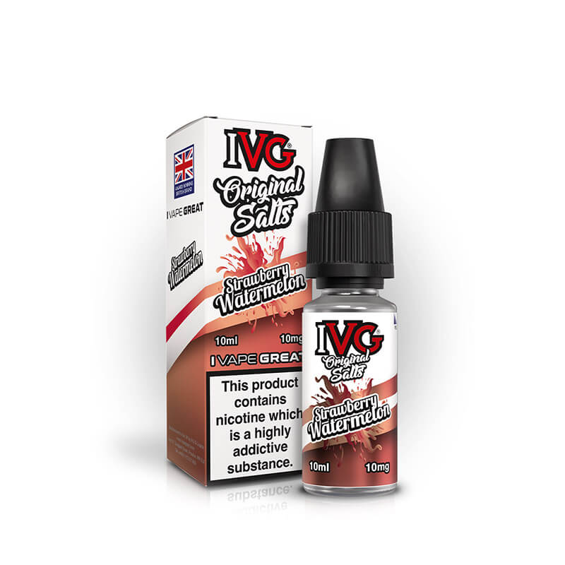 IVG Original Salts Strawberry Watermelon 10ml E-Liquid
