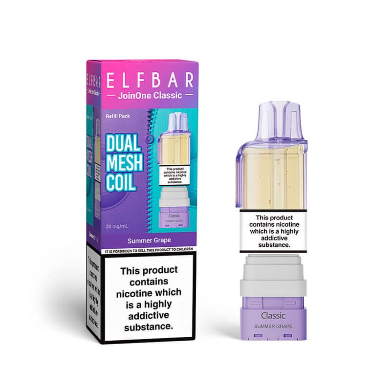 Elf Bar JoinOne Summer Grape Prefilled Pod + Refill