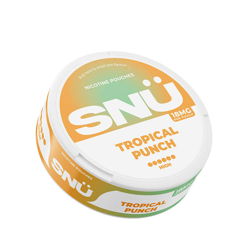 SNU Tropical Punch Nic Pouches by Bar Juice