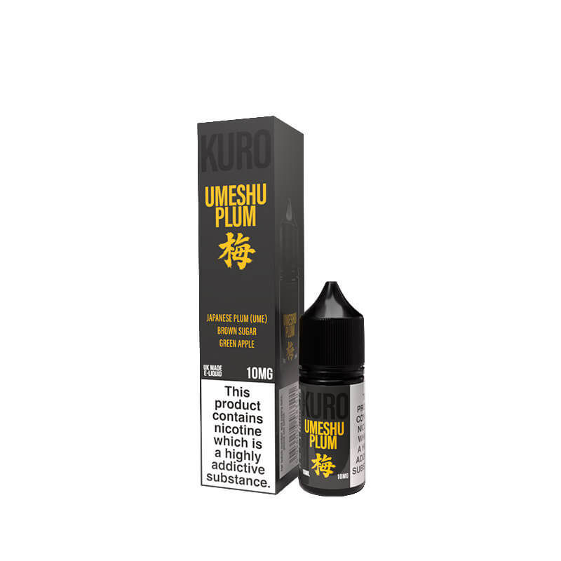 Kuro Umeshu Plum Nic Salts 10ml E-Liquid  By Riot