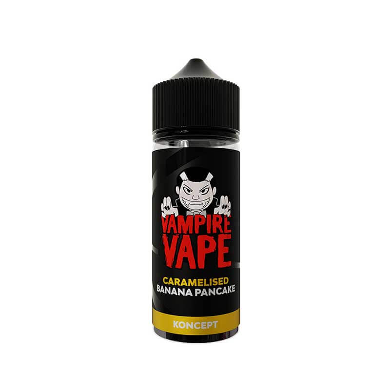 Vampire Vape Desserts Caramelised Banana Pancake 100ml Shortfill E-Liquid