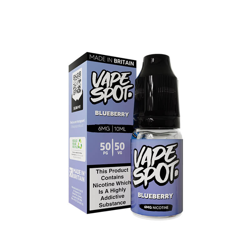 Vape Spot Blueberry E-Liquid 10ml