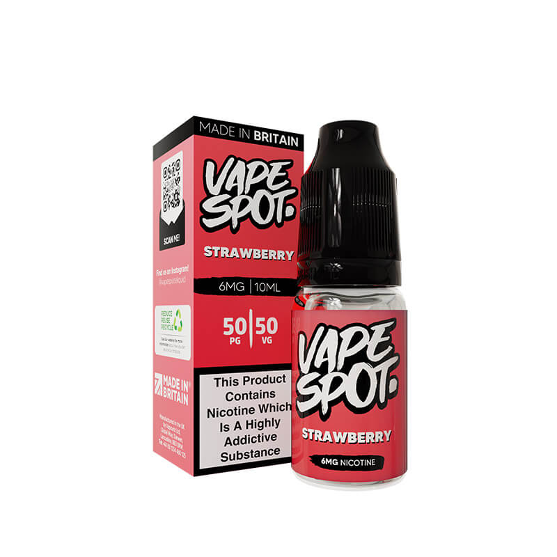 Vape Spot Strawberry E-Liquid 10ml