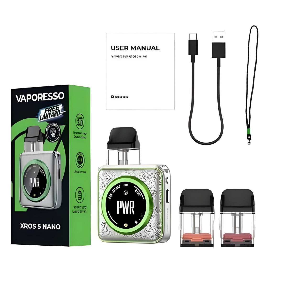 Vaporesso XROS 5 Nano Pod Kit | Refillable Pod System | Vape Mash India