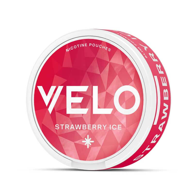 Velo Strawberry Ice Slim Nicotine Pouches - Original (10mg)