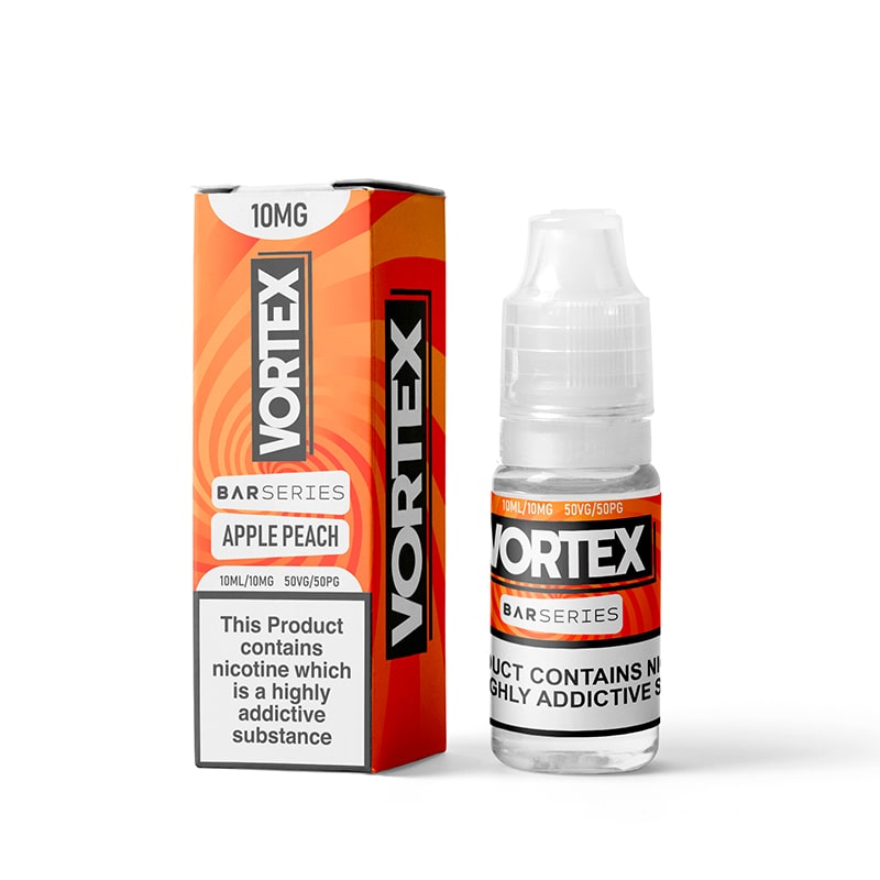 Vortex Apple Peach 10ml Nic Salt E-Liquid