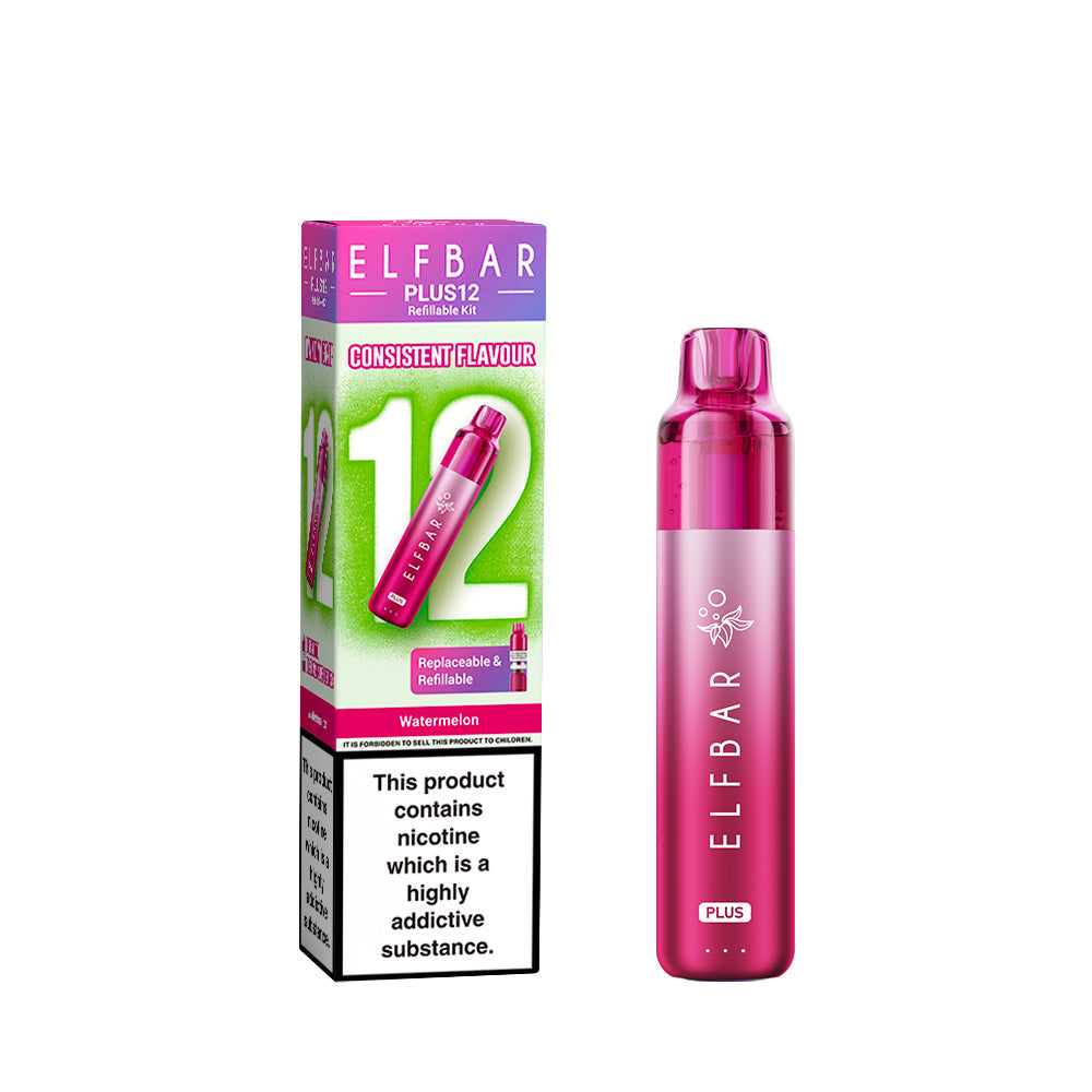 Elf Bar Plus 12 Prefilled Pod Vape Kits