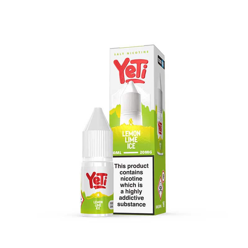 Yeti Summit Series Lemon Lime Ice 10ml Nic Salt E-Liquid