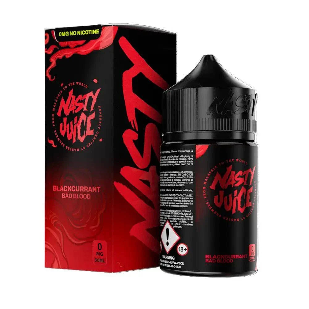 Bad Blood 60ml Vape Juice (3mg / 6mg) – Nasty Juice Aroma Concentrate | Vape Mash India