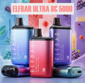 ELFBAR ULTRA BC 5000 disposable vape - Mint Watermelon Ice flavour