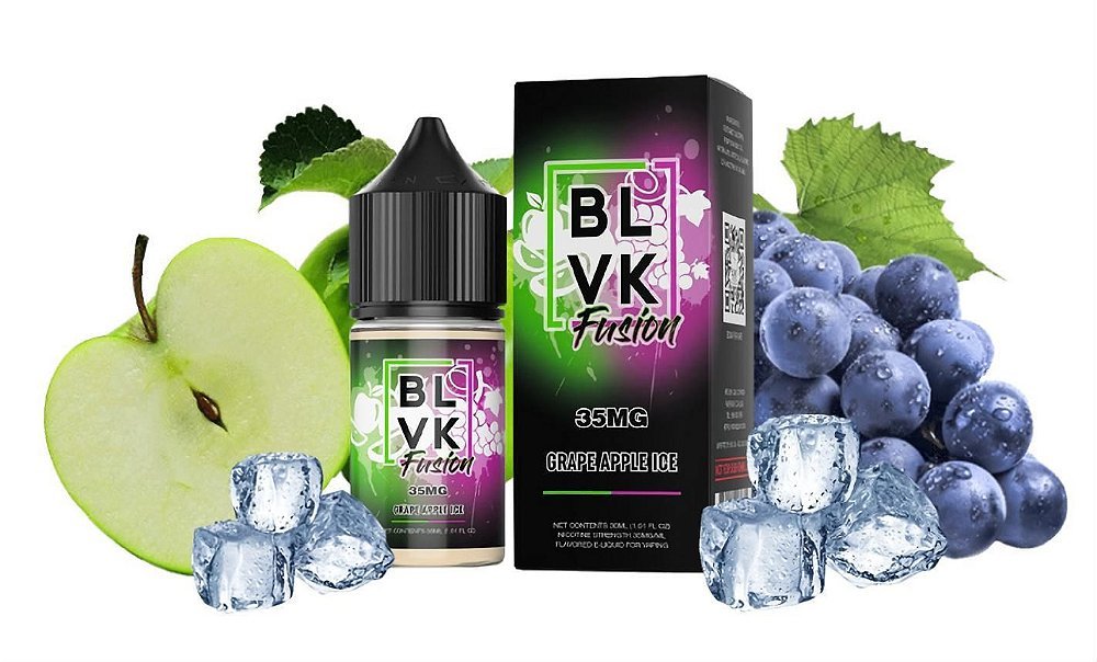 BLVK Fusion Salt - Grape Apple Ice