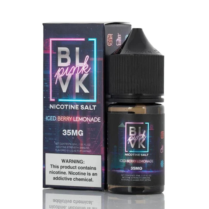 BLVK Pink Series Iced Berry Lemonade Nic Salt 30ml (50mg) India