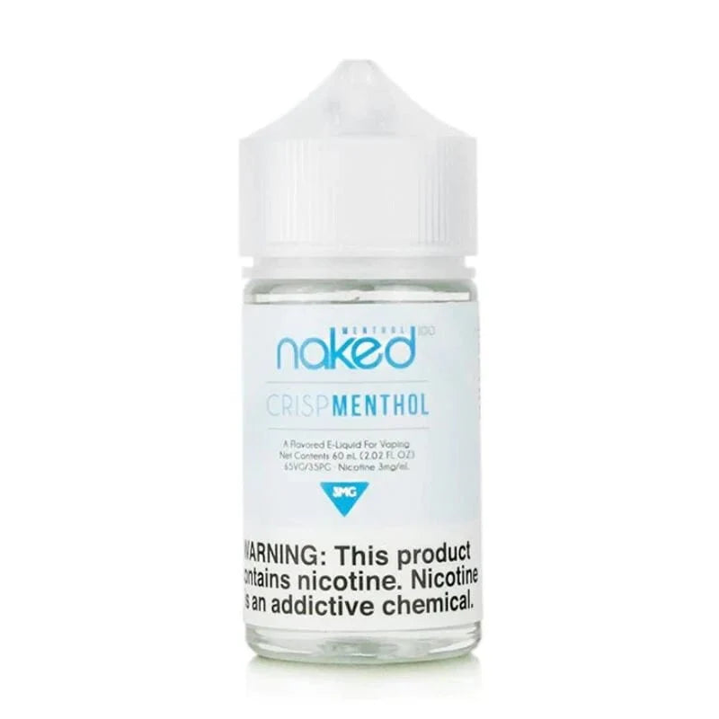 CRISP MENTHOL BY NAKED 100 MENTHOL 60ML