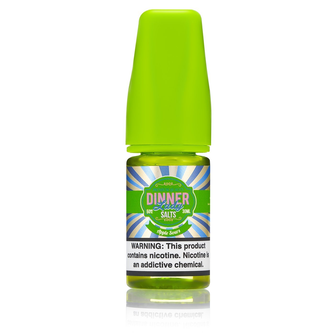 DINNER LADY  Apple Sours ice 50mg