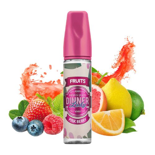 Dinner Lady E Liquid - Pink Berry