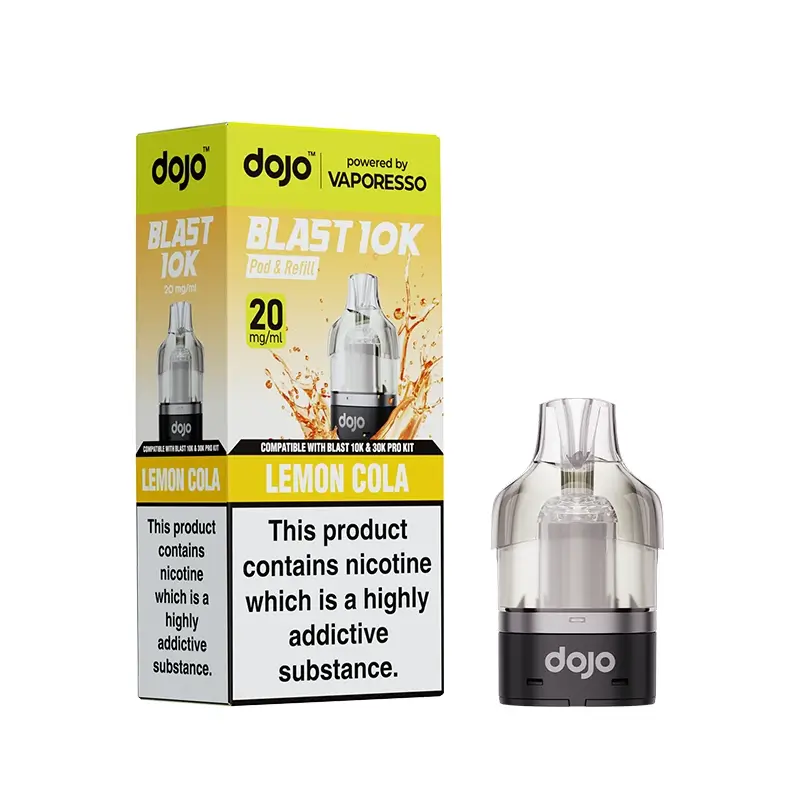 Vaporesso DOJO Blast Pod & Refill For 10K or 30K Device – Lemon Cola