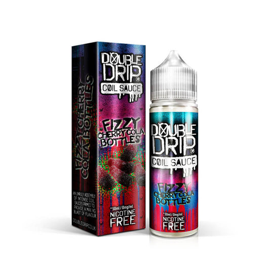 Double Drip Fizzy Cherry Cola Bottles Shortfill E-Liquid 50ml