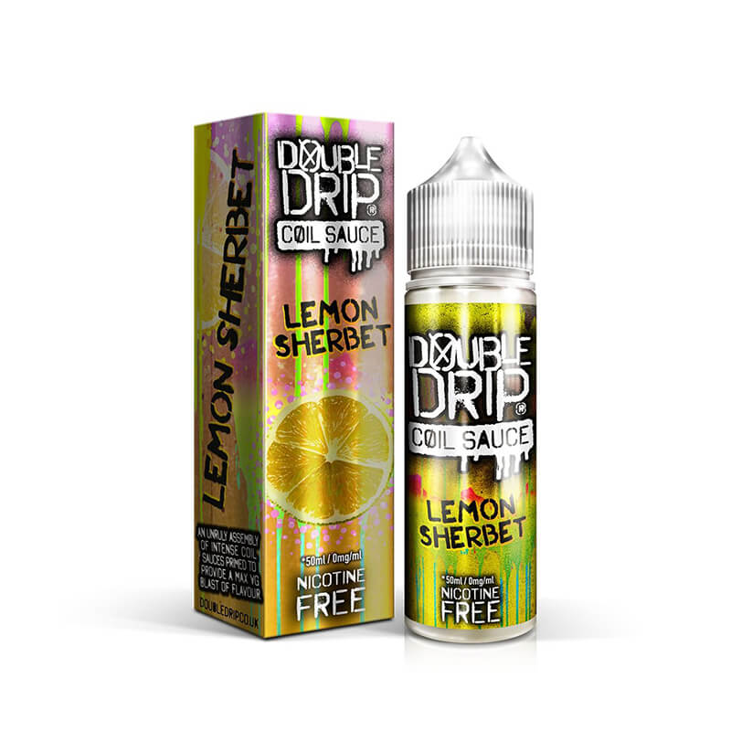 Double Drip Lemon Sherbet Shortfill E-Liquid 50ml