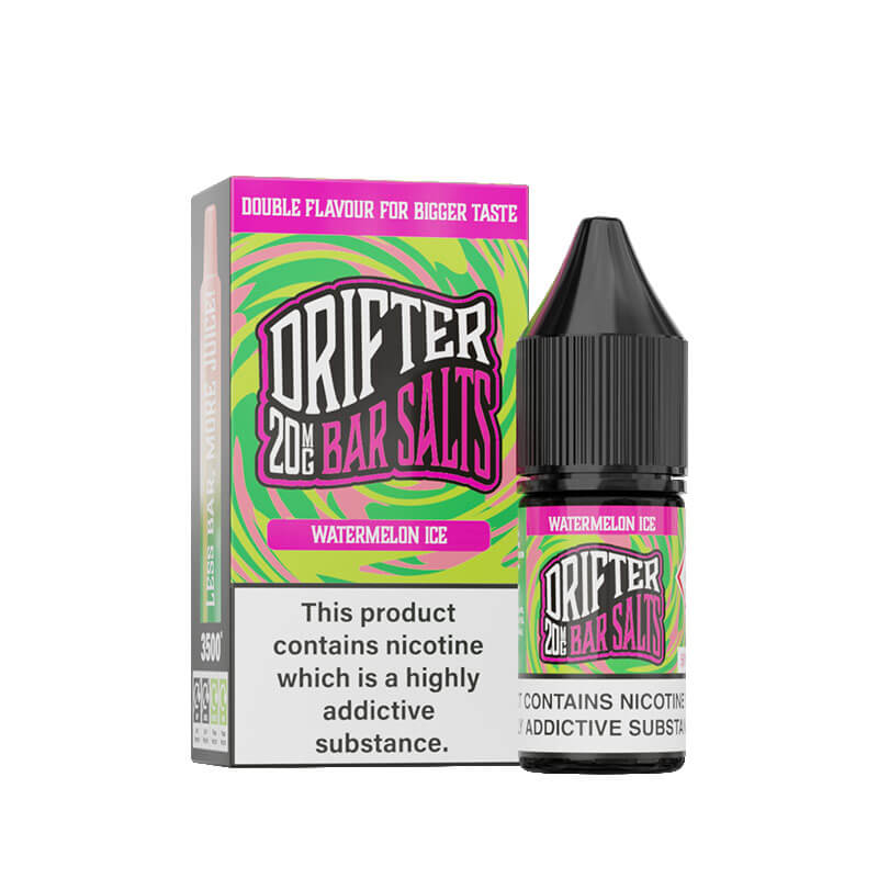 Drifter Bar Salts Watermelon Ice 10ml Nic Salt E-Liquid