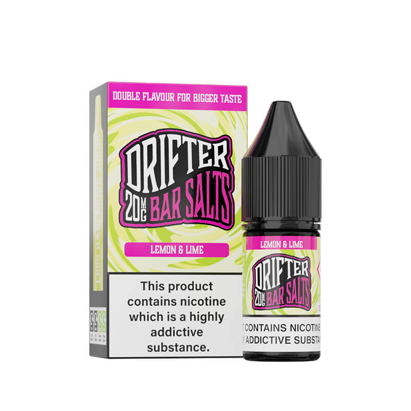 Drifter Bar Salts Lemon & Lime 10ml Nic Salt E-Liquid