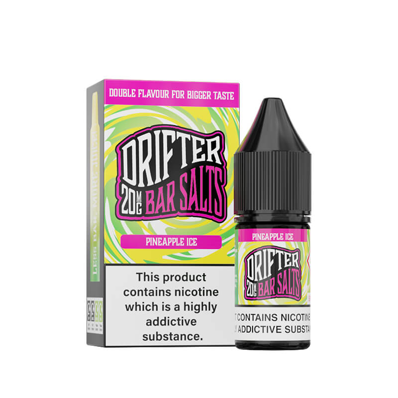 Drifter Bar Salts Pineapple Ice 10ml Nic Salt E-Liquid
